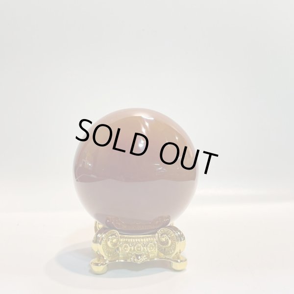 画像3: 瑪瑙(ブラウン)・丸玉 (3)