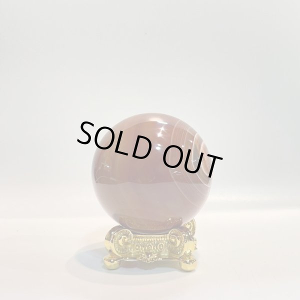 画像4: 瑪瑙(ブラウン)・丸玉 (4)