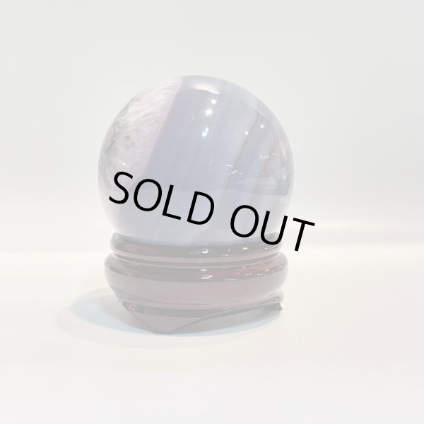 画像2: 瑪瑙（パープル）・丸玉 (2)