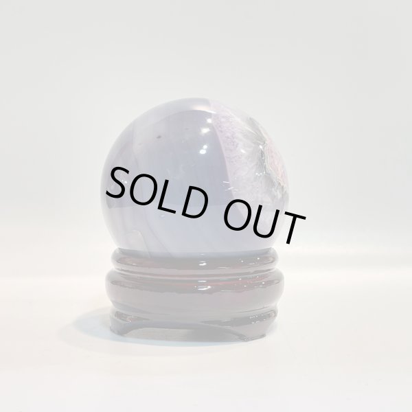 画像4: 瑪瑙（パープル）・丸玉 (4)