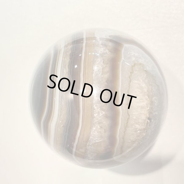 画像6: 瑪瑙（ブラウン）・丸玉 (6)