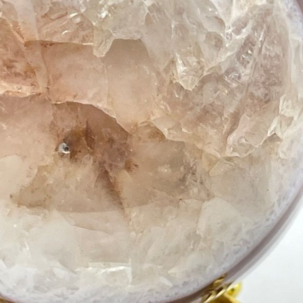 画像8: 瑪瑙(ホワイト&ブラウン)・丸玉 (8)