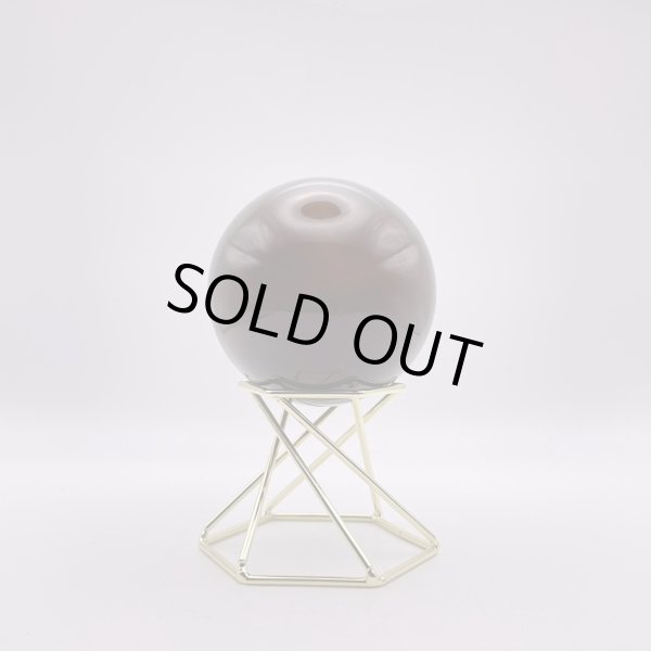 画像3: 瑪瑙(ホワイト&ブラウン)・丸玉 (3)