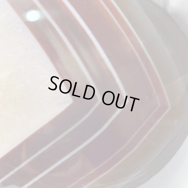 画像8: 瑪瑙(ホワイト&ブラウン)・丸玉 (8)