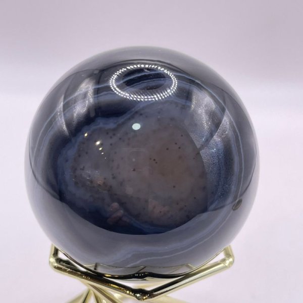 画像7: 瑪瑙(ブラック&ホワイト)・丸玉 (7)