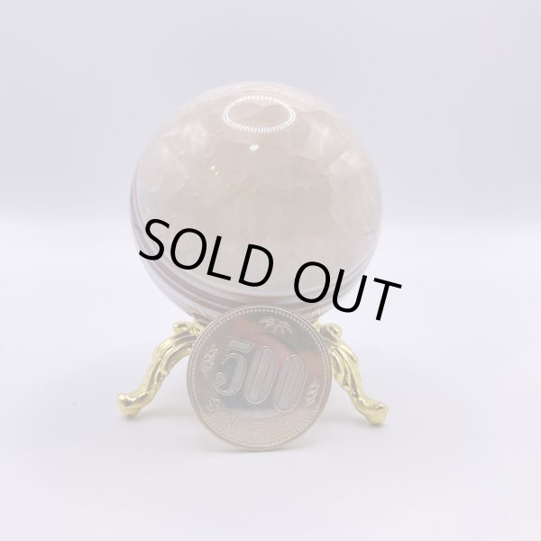 画像5: 瑪瑙(ブラウン×ホワイト)・丸玉 (5)