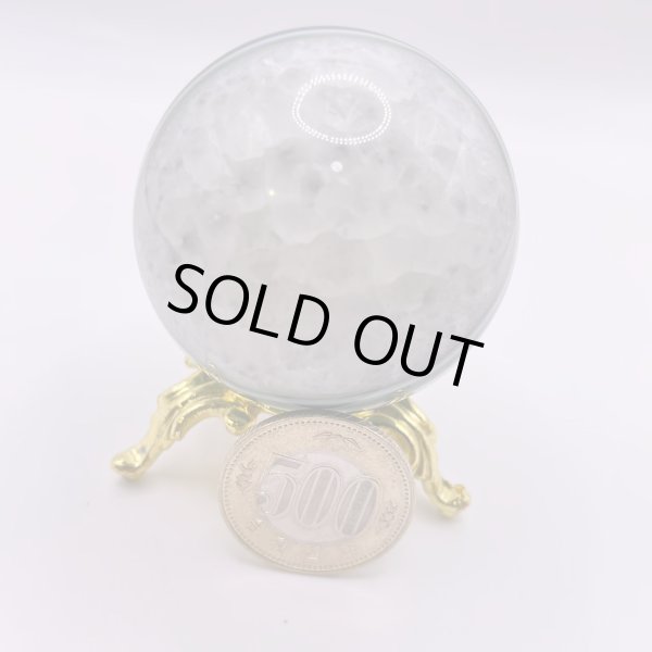 画像5: 瑪瑙(グリーン×ホワイト)・丸玉 (5)