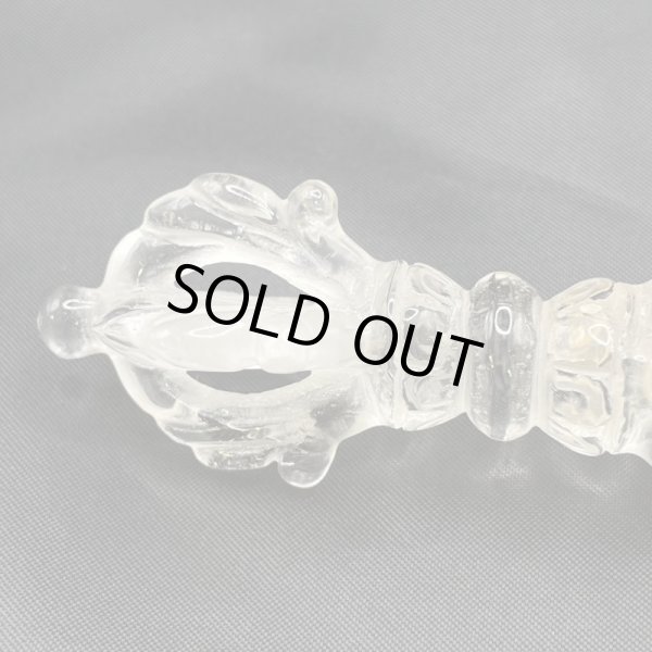 画像3: 水晶・チベット法具(五鈷杵) (3)