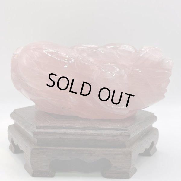 画像3: ローズクォーツ・貔貅(ヒキュウ) (3)