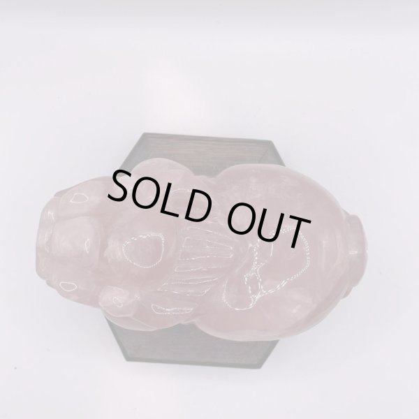 画像6: ローズクォーツ・貔貅(ヒキュウ) (6)