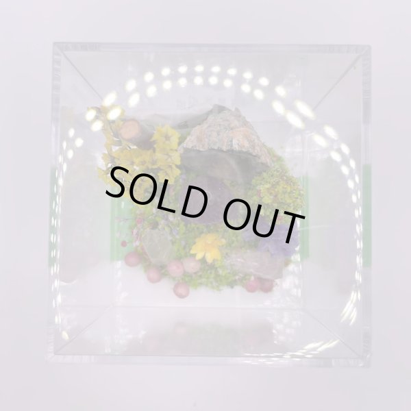 画像8: ジオラマ・フローライト観音・瑪瑙ジオード・水晶・ローズクォーツ (8)