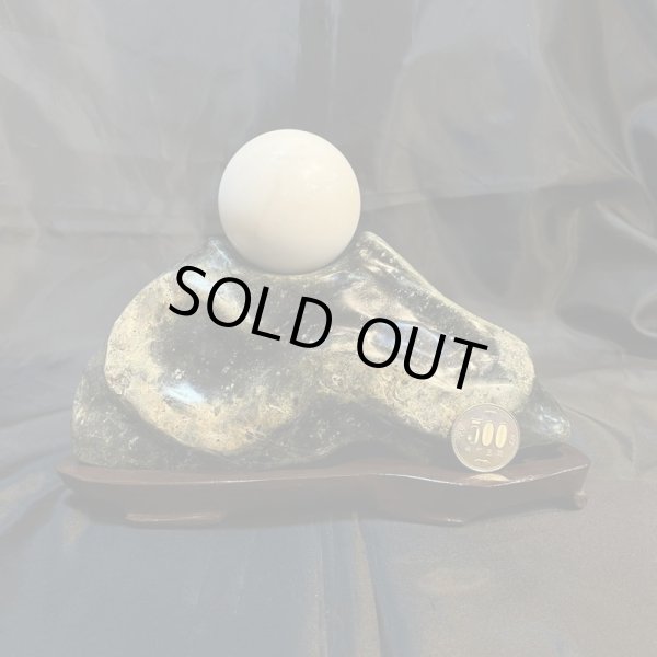 画像6: 蛇石・大理石丸玉付（へび石） (6)