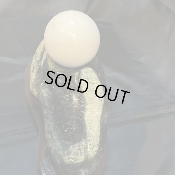 画像9: 蛇石・大理石丸玉付（へび石） (9)