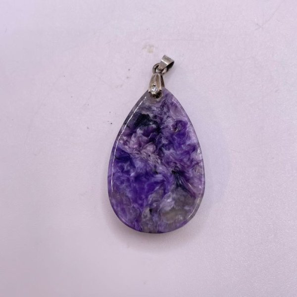 画像6: チャロアイト・ペンダントトップ(ネックレストップ) (6)