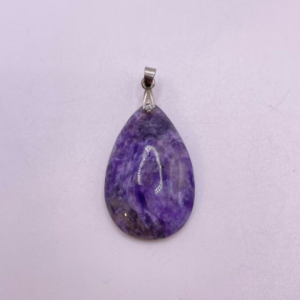 画像7: チャロアイト・ペンダントトップ(ネックレストップ) (7)