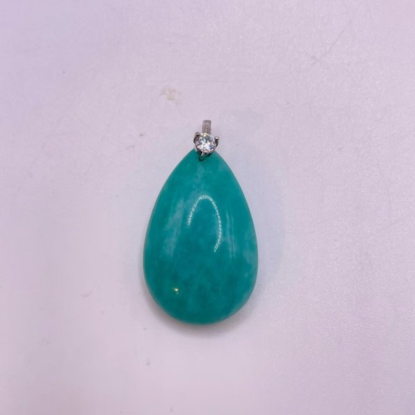 画像7: アマゾナイト・ペンダントトップ(ネックレストップ) (7)