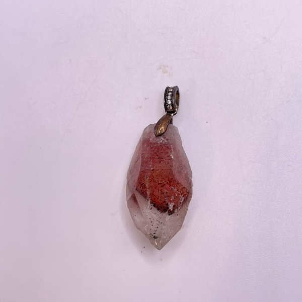 画像7: ファイヤークォーツ・ペンダントトップ(ネックレストップ) (7)