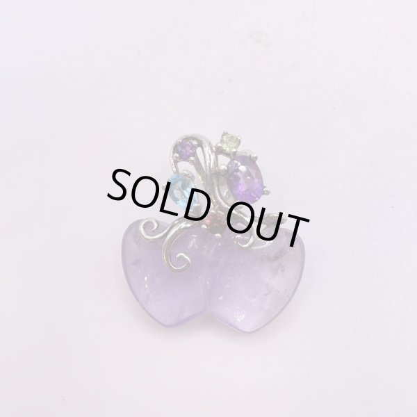 画像5: アメジスト・ペンダントトップ(ネックレストップ) (5)