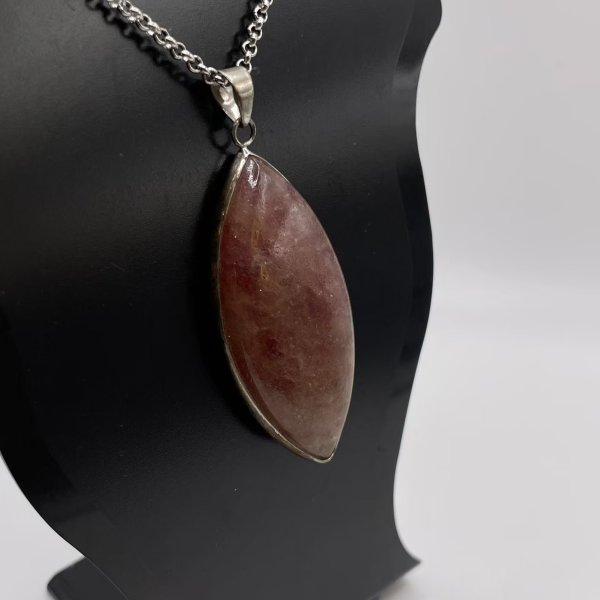 画像2: レッドアベンチュリン・ペンダントトップ(ネックレストップ) (2)