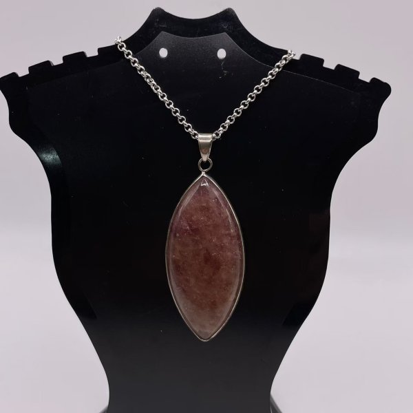 画像4: レッドアベンチュリン・ペンダントトップ(ネックレストップ) (4)