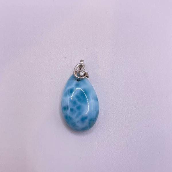 画像6: ラリマー・ペンダントトップ(ネックレストップ) (6)