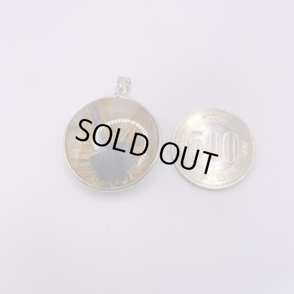 画像3: 太陽ルチル・ペンダントトップ（ネックレストップ） (3)