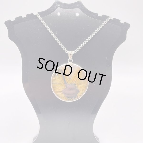 画像6: 太陽ルチル・ペンダントトップ（ネックレストップ） (6)