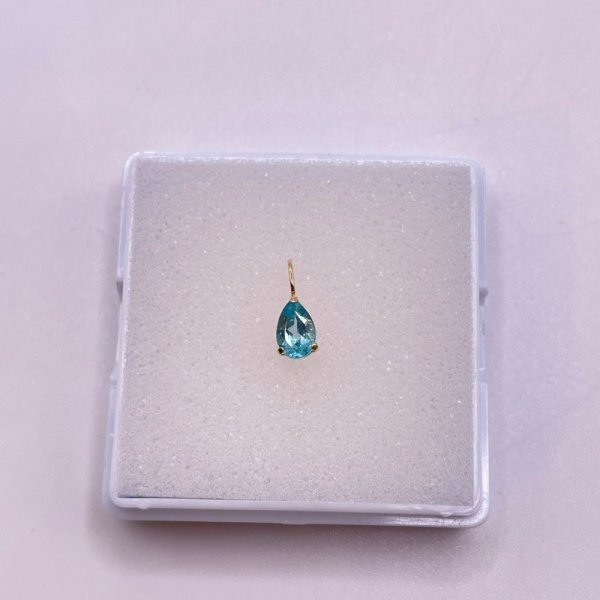 画像5: パライバアパタイト・ペンダントトップ(ネックレストップ) (5)