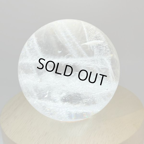 画像3: 虹入り水晶・丸玉 (3)